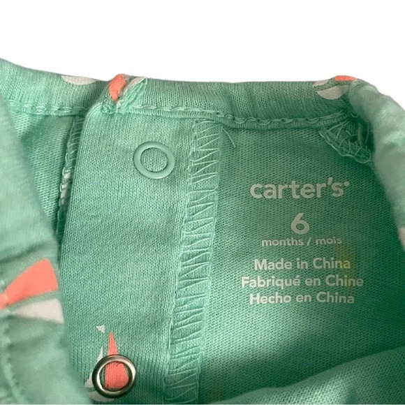 See of 3 Baby Girl Outfits 6M - 12M - Carter’s & Old Navy - Nee & Like New - Picture 6 of 14